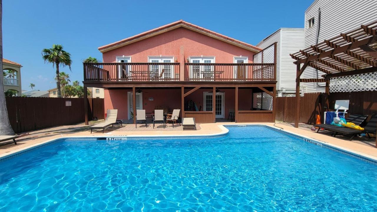 Cozy 2 Bedroom With Big Pool - Campeche Triplex Unit C Home South Padre Island Exterior foto